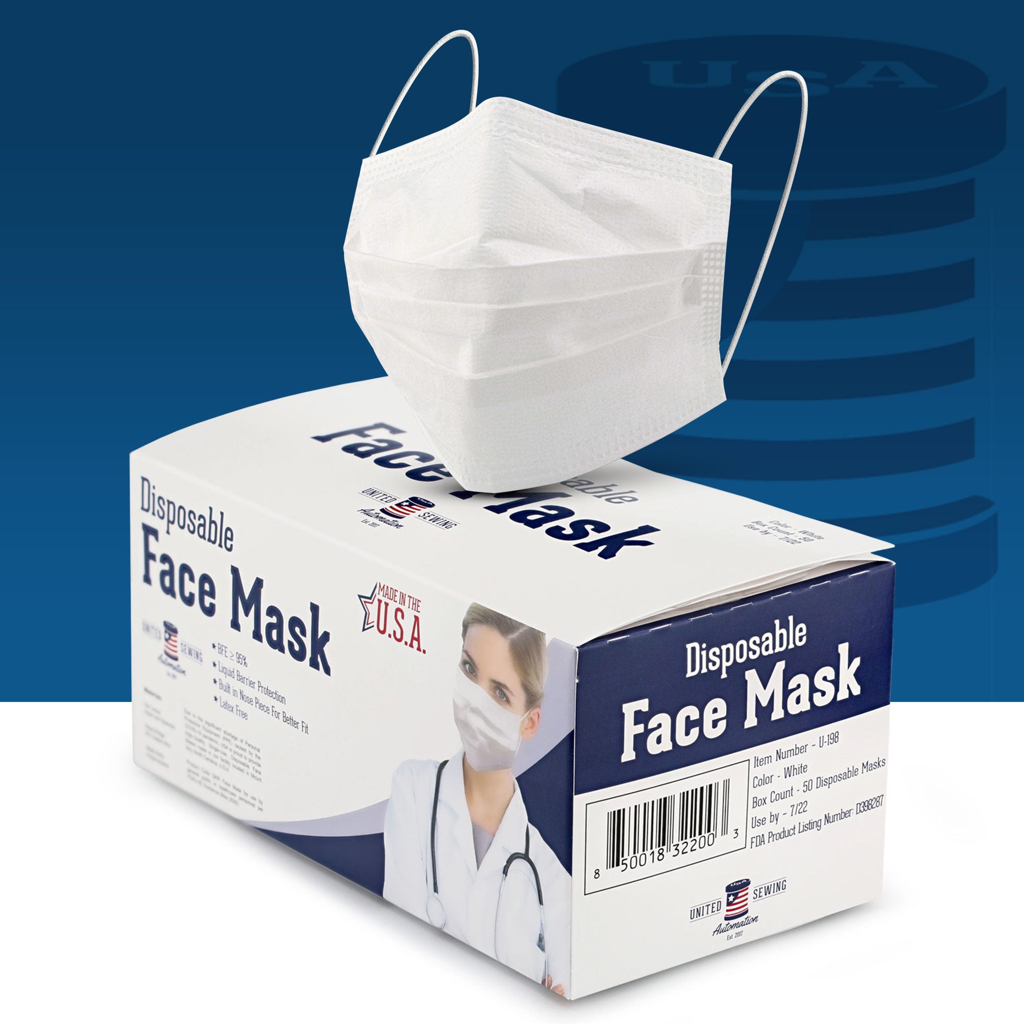 Skjult Formode Forskellige Kids Disposable PPE Face Masks | Pediatric Surgical Masks Made in USA
