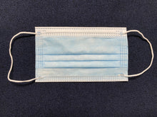Load image into Gallery viewer, blue disposable face mask made in usa
